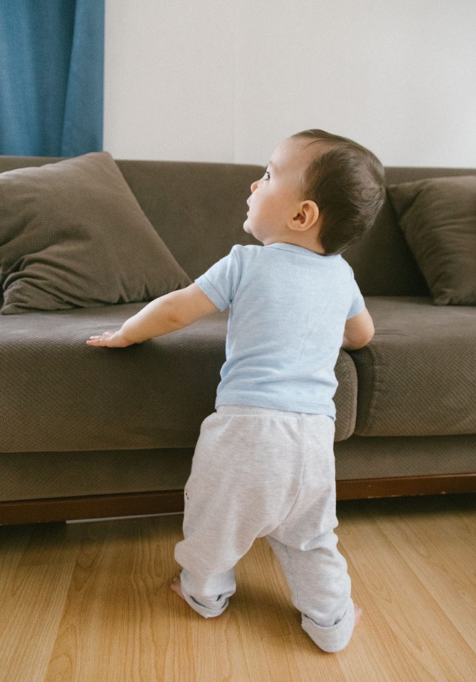 My Wooden Blocks - Baby by the Couch