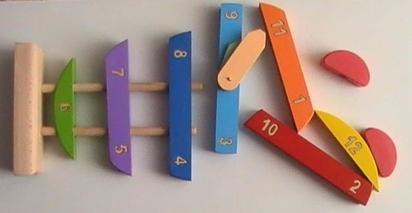 My Wooden Blocks - Wooden Clock